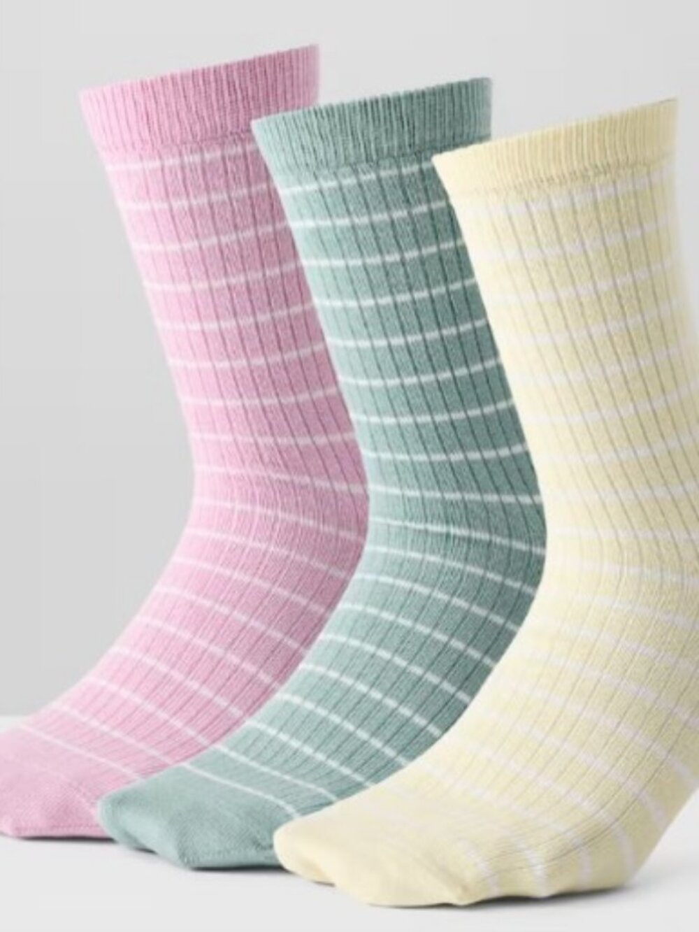Wilfred Daily Crew Socks 3-Pack – Ribbed SUPIMA® Cotton